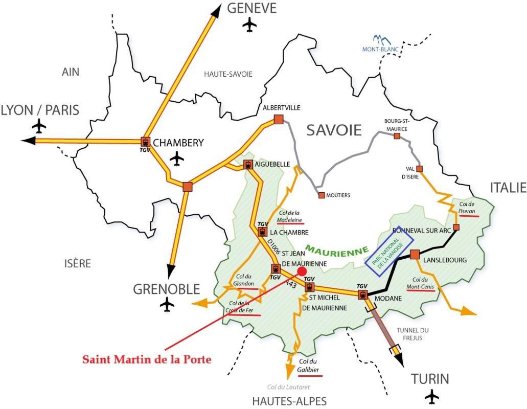 Gite Le Bec D'Aigle 2 Pers Saint-Martin-de-la-Porte Exterior photo